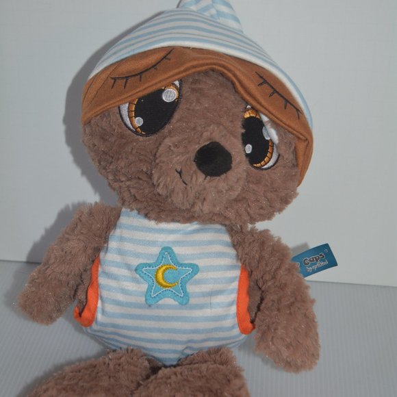 Dan Dee Sleepy Caps Little Plush Tommy Teddy Bear 15" Cuddly Toy Stuffed Animal - Picture 2 of 9